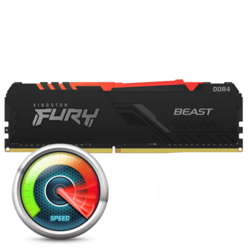 Kingston Fury Beast RGB 8GB DDR4-3600