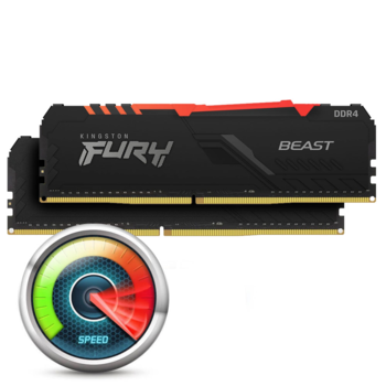 Kingston Fury Beast RGB 64GB DDR4-3600