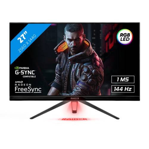 27" RAIDER-144Hz QHD PRO GAMING